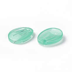 Transparent Spray Painted Glass Pendants&nbsp;GLAA-S183-27
