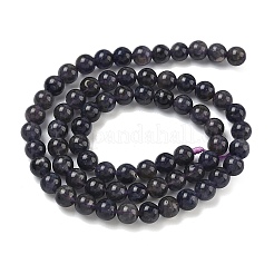 Natural Cordierite/Iolite/Dichroite Beads Strands&nbsp;G-P132-14-6mm