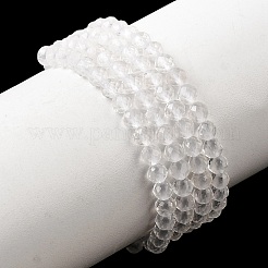 Natural Quartz Crystal Beads Strands&nbsp;G-H336-A11-02