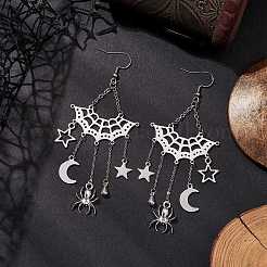 Non-Tarnish 304 Stainless Steel Dangle Earrings&nbsp;EJEW-TA00442