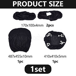 Polyester Chair Pad & Back & Handrail Cover Sets&nbsp;AJEW-WH0077-049A