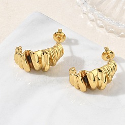 304 Stainless Steel Stud Earrings for Women&nbsp;EJEW-K333-14G