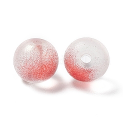Frosted Glass Beads&nbsp;GLAA-P029-07A