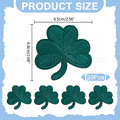 Computerized Embroidery Cloth Patches&nbsp;PATC-WH0002-065B
