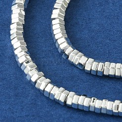 Electroplated Synthetic Non-magnetic Hematite Beads Strands&nbsp;G-I360-S01-04