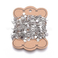 Tarnish Resistant Handmade 304 Stainless Steel Scalloped Bar Link Chains&nbsp;CHS-L024-009P