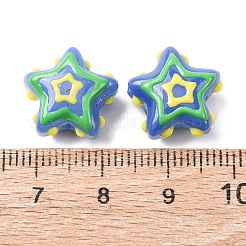 Glass Enamel Beads&nbsp;GLAA-B033-02B