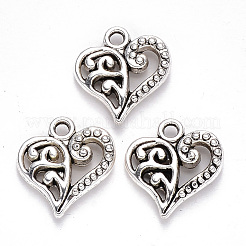 Tibetan Style Alloy Charms&nbsp;TIBEP-S319-084AS-RS