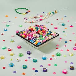 11 Styles Handmade Polymer Clay Beads&nbsp;CLAY-SZ0001-74
