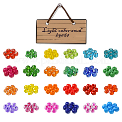 288G 24 Styles 6/0 Glass Seed Beads&nbsp;SEED-FS0001-26D