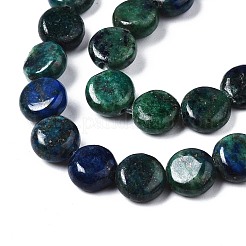 Natural Chrysocolla and Lapis Lazuli Beads Strands&nbsp;X-G-N330-032B-01
