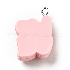 Opaque Resin Pendants&nbsp;RESI-G043-F11