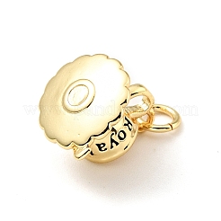 Brass Enamel Charms&nbsp;KK-G416-66G