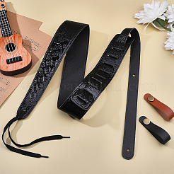 3Pcs 3 Styles PU Leather Guitar Adjustable Shoulder Strap&nbsp;AJEW-CL0003-74