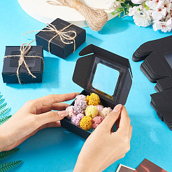 Foldable Paper Mailer Boxes with Window&nbsp;CON-TA0001-32A
