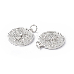 Rack Plating Brass Pendants&nbsp;LS-KK-B065-21P