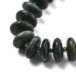Natural Seraphinite Beads Strands&nbsp;G-A262-B02-01