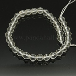 Quartz Crystal Beads Strands&nbsp;G-C174-6mm-2