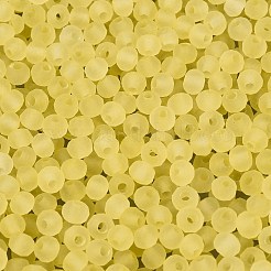 FGB Frosted Transparent Glass Seed Beads&nbsp;SEED-N013-04A-02