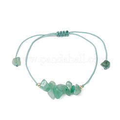 12Pcs 12 Styles Chips Natural & Synthetic Mixed Gemstone Braided Bead Bracelets Sets&nbsp;BJEW-JB11048