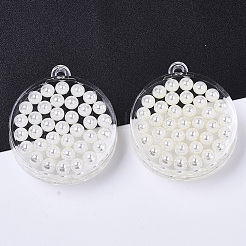 Transparent Acrylic Pendants&nbsp;TACR-R146-005