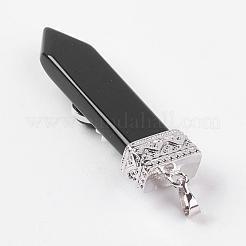 Natural Obsidian Big Pendants&nbsp;G-G718-A06