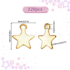 120Pcs 304 Stainless Steel Charms&nbsp;STAS-HY0001-60