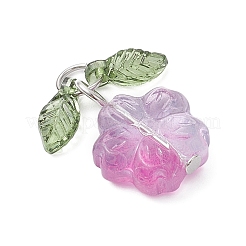 Transparent Normal Glass Pendants&nbsp;PALLOY-JF04571-02