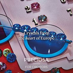 Preciosa&reg MAXIMA Crystal Round Stones&nbsp;Y-PRC-RASS39-00030-235