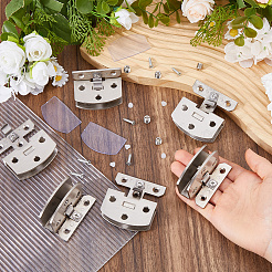 Alloy Glass Doors Hinge&nbsp;KK-WH0148-930