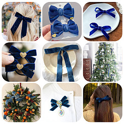 3Rolls 3 Styles Velvet Ribbon&nbsp;SRIB-YS0001-01E