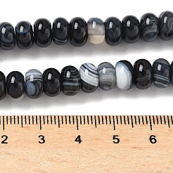 Natural Banded Agate Beads Strands&nbsp;G-F790-I01-01G