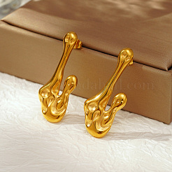 Elegant 304 Stainless Steel Irregular Stud Earrings&nbsp;YS1424