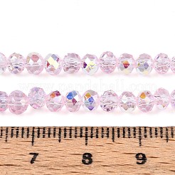 Transparent Glass Beads Strands&nbsp;EGLA-N016-4mm-04