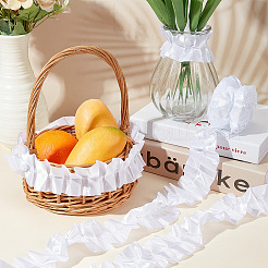 Ruffled Cloth Ribbon&nbsp;DIY-WH0410-37
