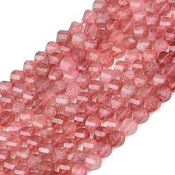 Natural Strawberry Quartz Beads Strands&nbsp;G-P611-C29-01