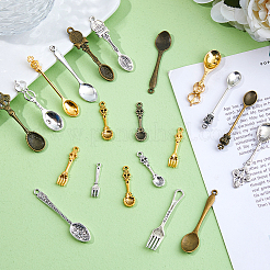 36pcs 18 styles Alloy Pendants&nbsp;FIND-DC0005-94