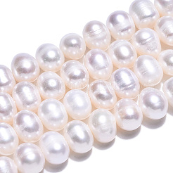 Natural Cultured Freshwater Pearl Beads Strands&nbsp;PEAR-N013-06V