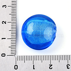 Handmade Silver Foil Glass Beads&nbsp;SLF20mmY-06