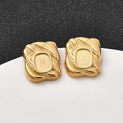 304 Stainless Steel Stud Earring Findings&nbsp;STAS-K306-76G
