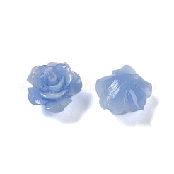 Synthetic Coral 3D Flower Rose Beads&nbsp;X-CORA-A005-14mm-28