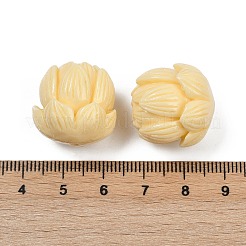 Synthetic Coral Carved Beads&nbsp;CORA-S025-01