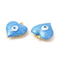 Brass Enamel Pendants&nbsp;KK-E075-03G
