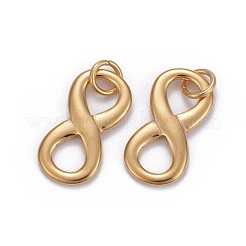 304 Stainless Steel Charms&nbsp;STAS-L218-17G
