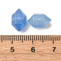 Dyed Natural White Jade Imitation Aquamarine Beads&nbsp;G-M452-01C