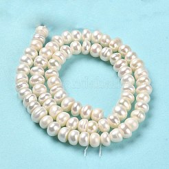 Natural Cultured Freshwater Pearl Beads Strands&nbsp;PEAR-J007-11