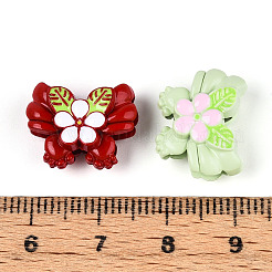 Baking paint Alloy Enamel Beads&nbsp;PALLOY-T090-64