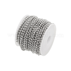 304 Stainless Steel Ball Chains&nbsp;CHS-CJ0001-26