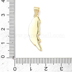 Brass Enamel Pendants&nbsp;KK-P349-04G