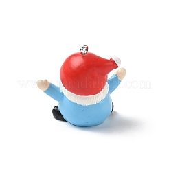 Christmas Theme Opaque Resin Pendants&nbsp;RESI-I336-01P-09